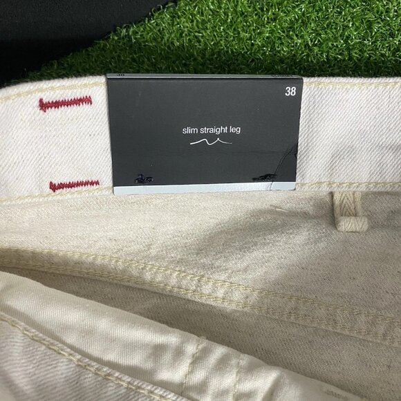 NWT Seven 7 for All Mankind Slimmy Slim Straight Leg Jeans Pants Mens Size 38 - Picture 6 of 9